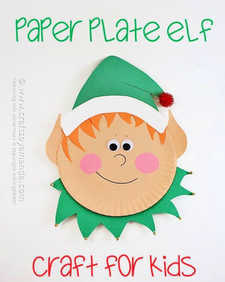 Make Your Own Paper Plate ELF