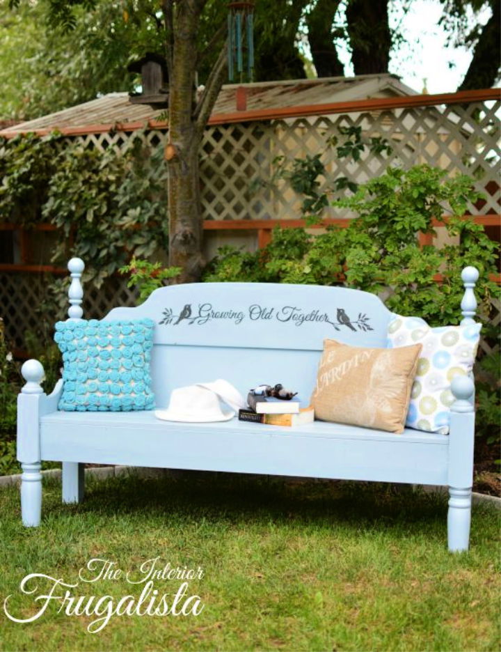 Headboard to Garden Bench 