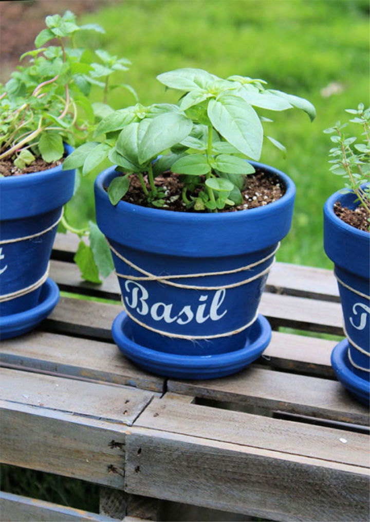 Herb Garden Pots