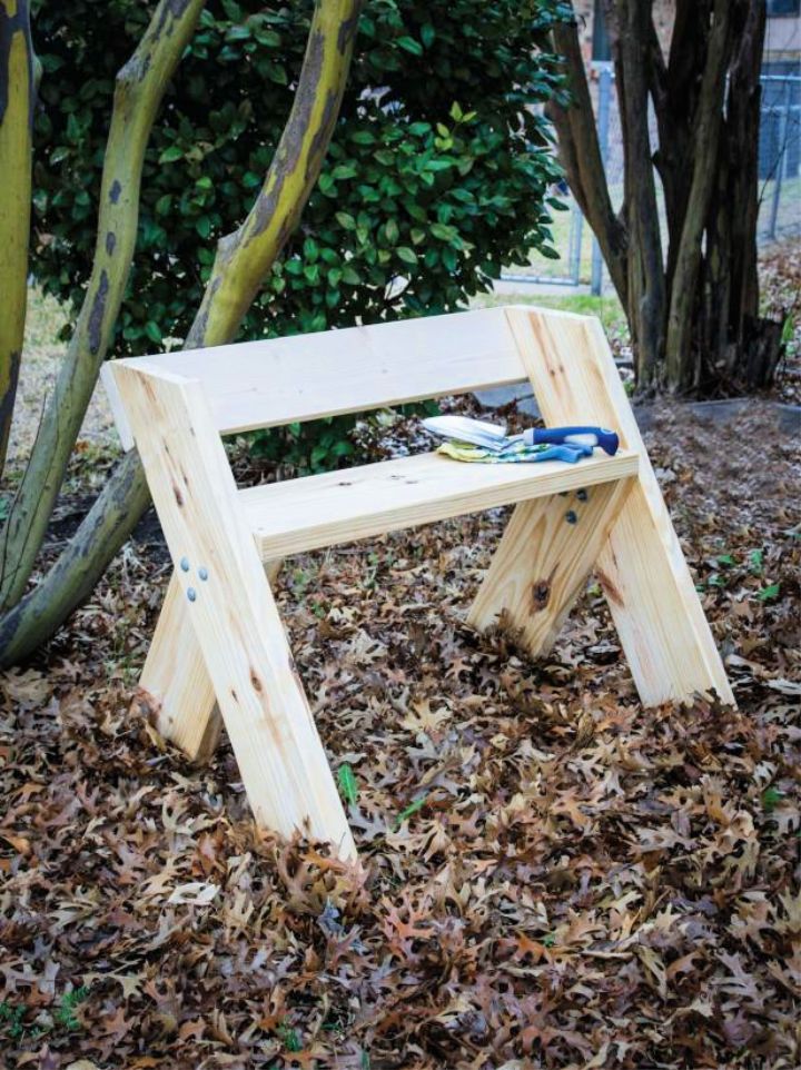 How to Make a Garden Bench 