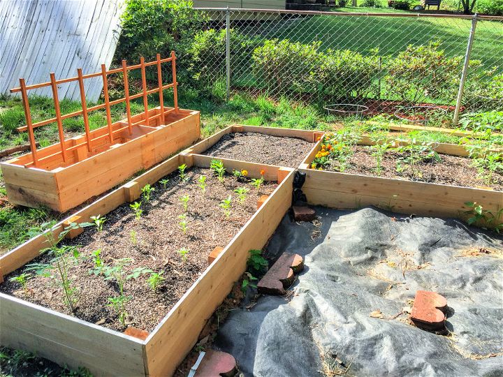 L shaped Raised Garden Bed