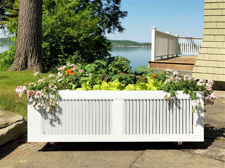 Movable Raised Garden Bed