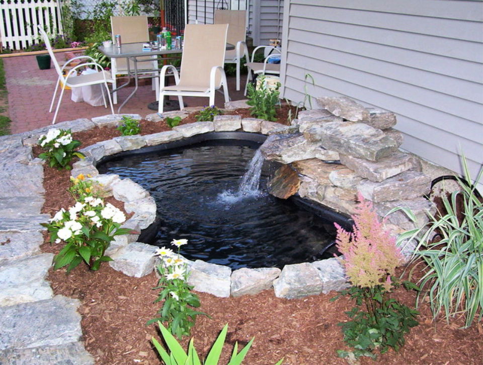 diy above ground pond