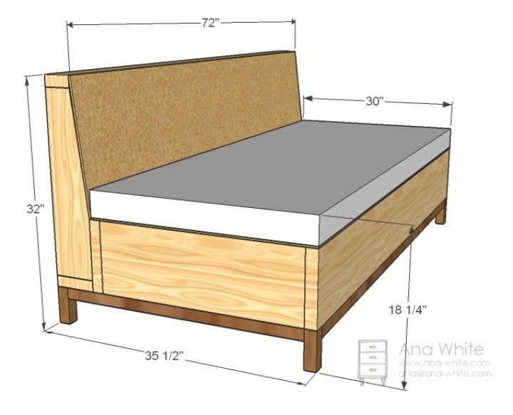 How to Build a Storage Sofa