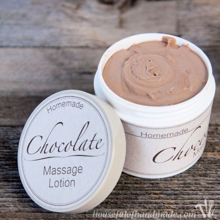 Commercial Chocolate Massage Lotion