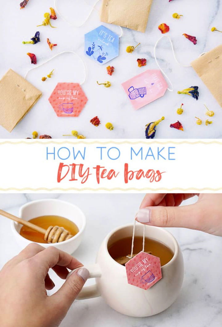 DIY Tea Bags Party Favors