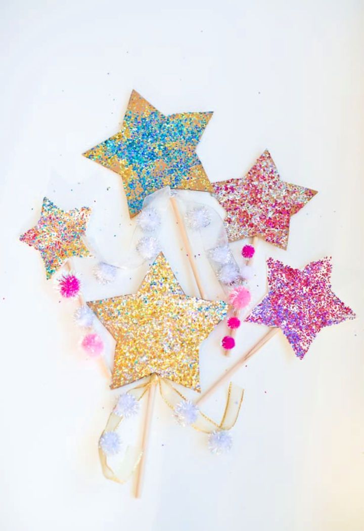 Glitter Celebration Star Wands 1
