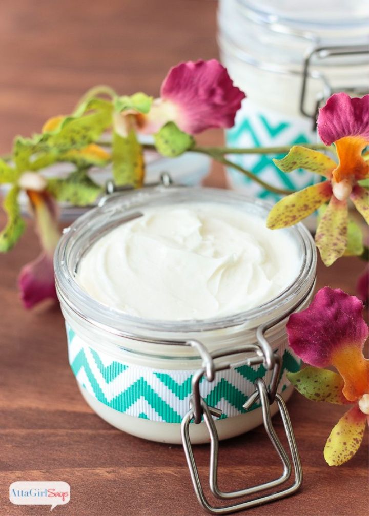 Homemade Coconut Oil Lotion
