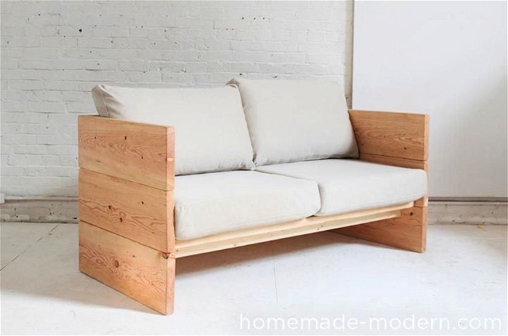 Homemade Modern Box Sofa