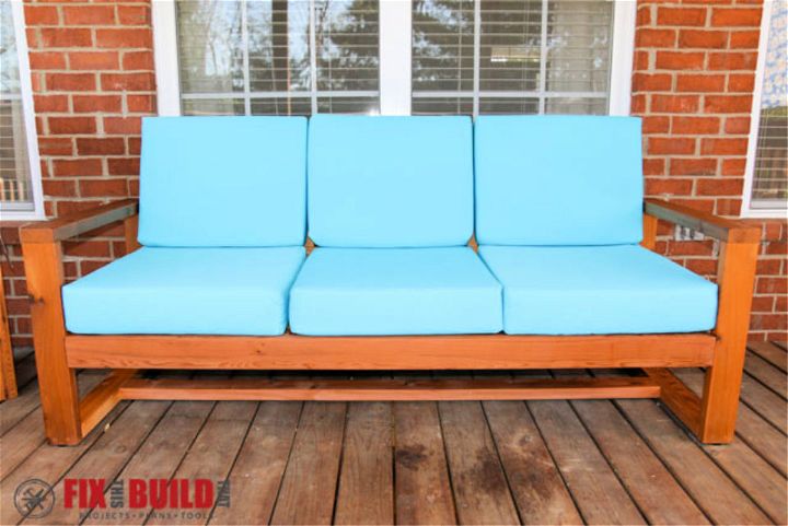 How to Build an Outdoor Sofa