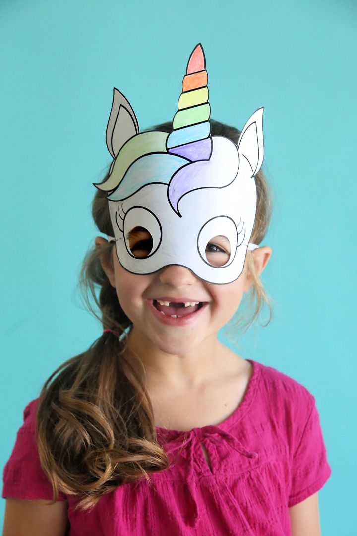 How to Make Unicorn Masks
