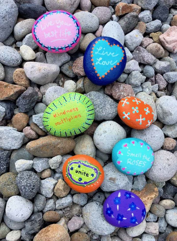 How to Paint a Kindness Rock