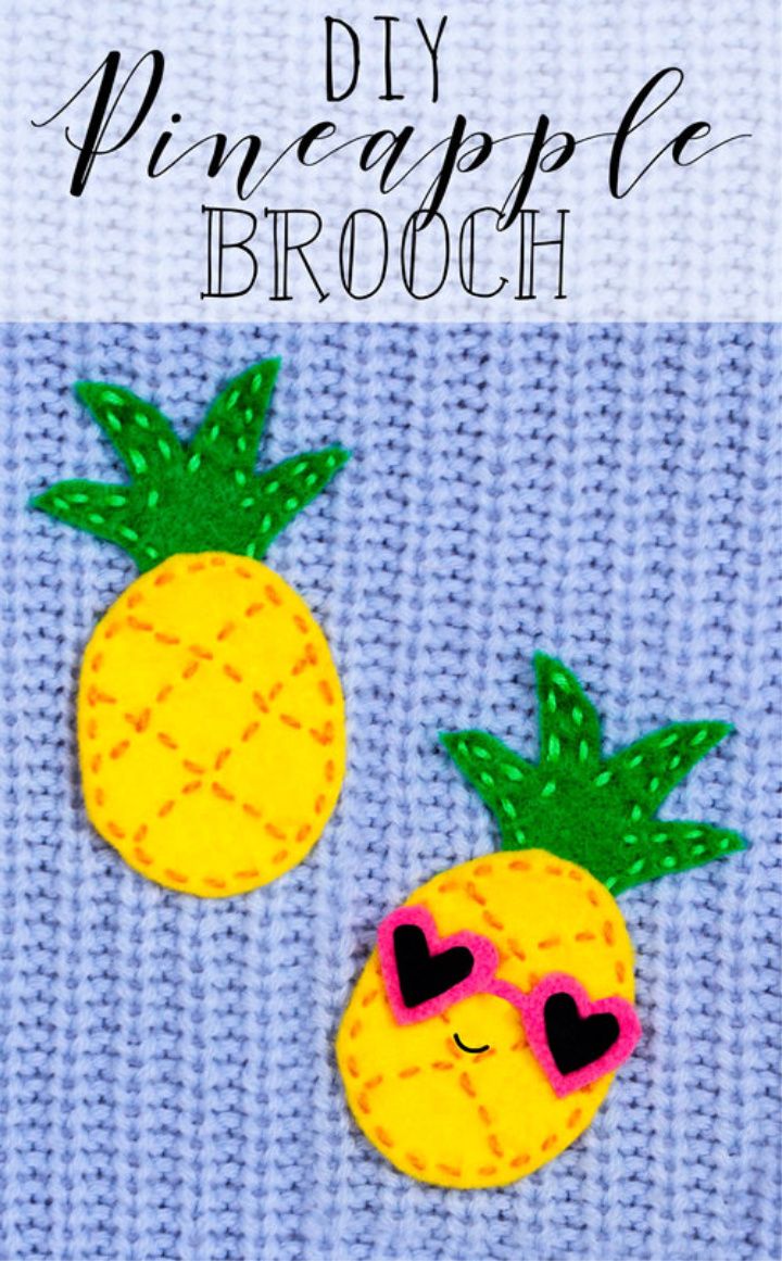 How to Do Pineapple Brooch