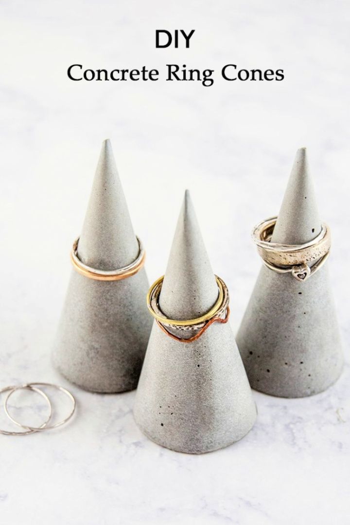 Make Your Own Ring Cones Out of Concrete
