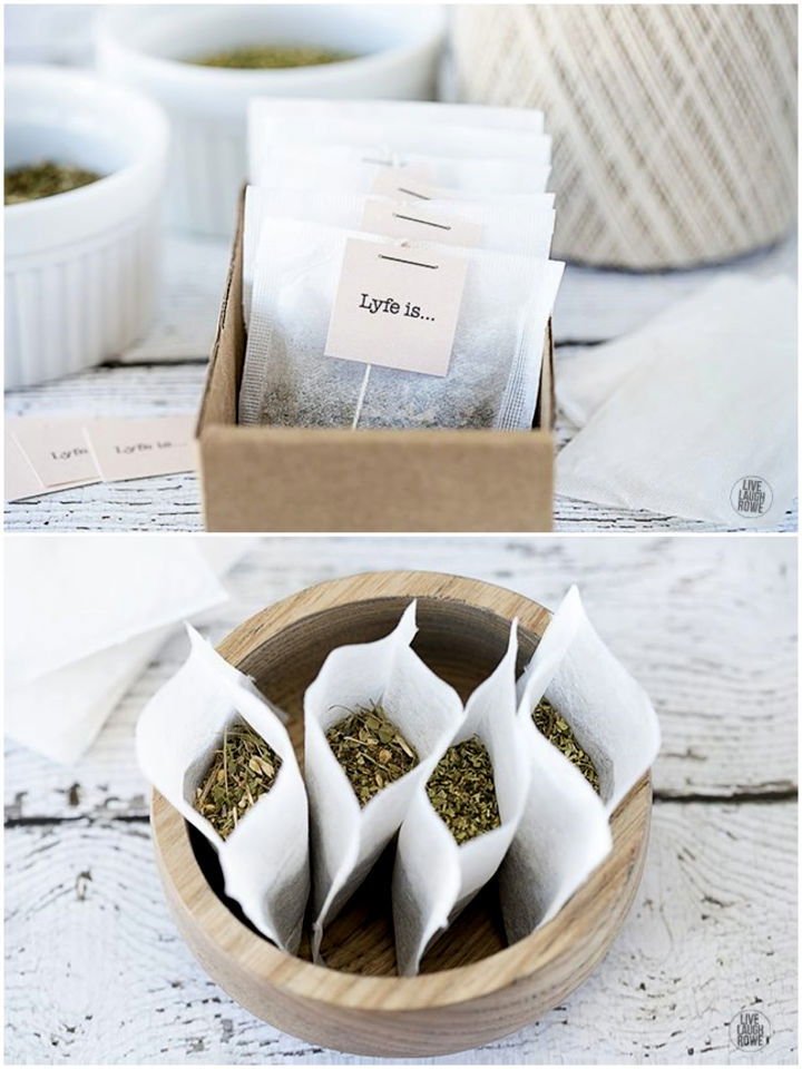 Make Your Own Tea Bags