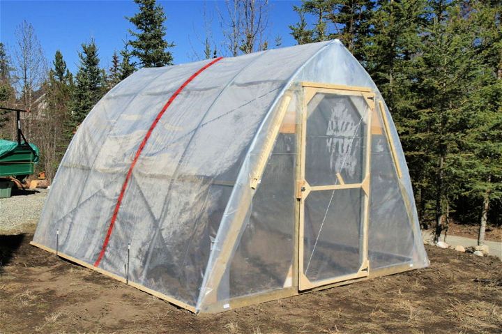PVC Pipe Greenhouse for the North
