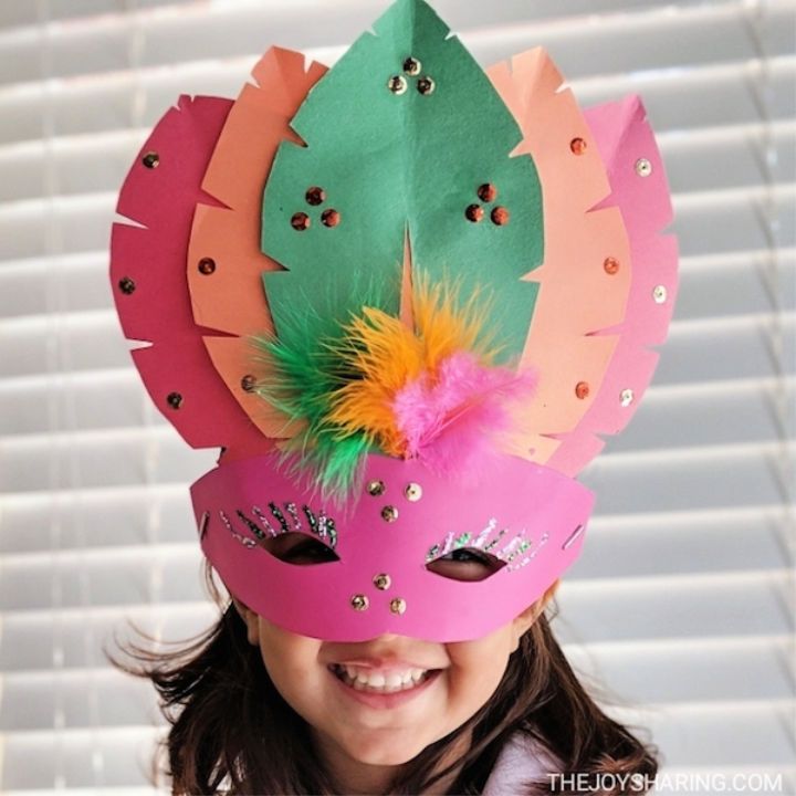 Paper Mask Craft for Kids