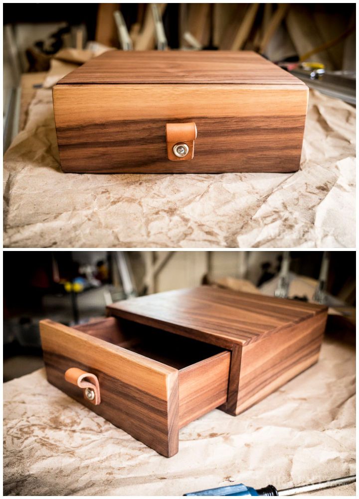 Small Wooden Drawer