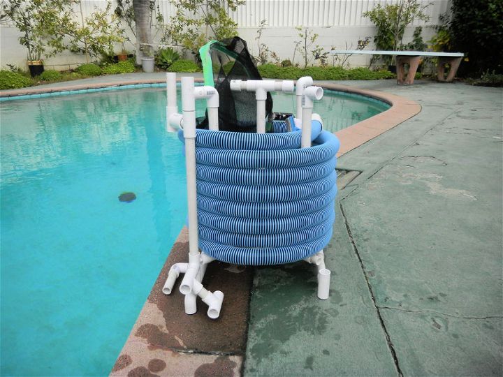 DIY PVC Pool Hose Reel