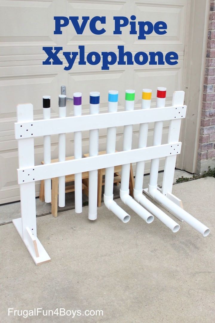 PVC Pipe Xylophone Instrument