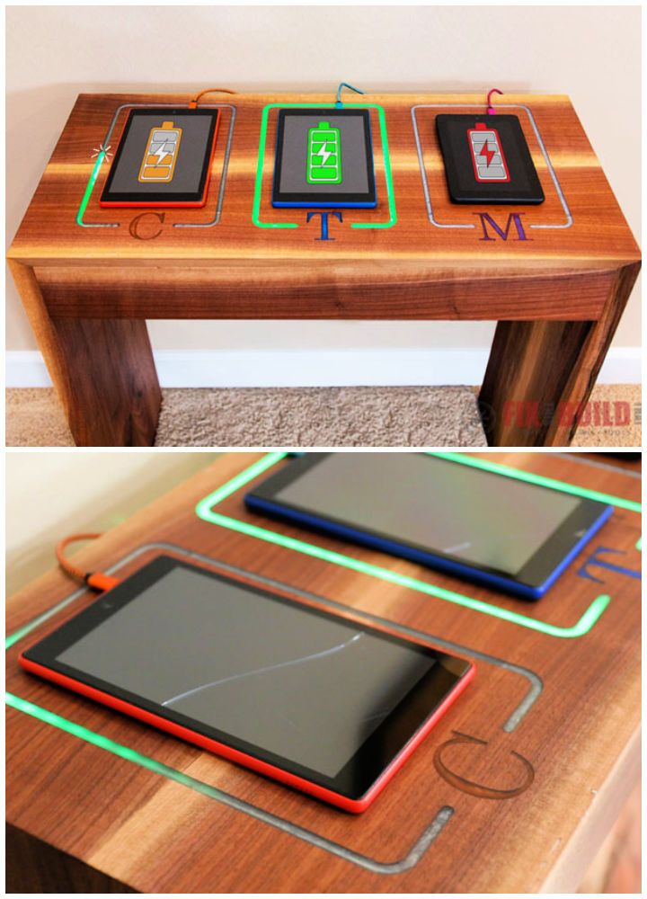 Make a Charging Station With Led Notifications