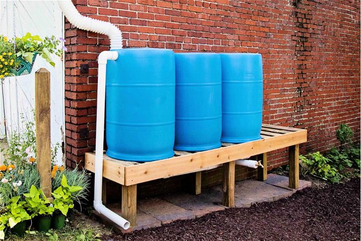 DIY 55 Gallon Rain Barrel