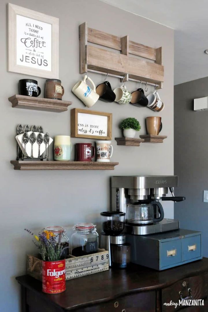 DIY Coffee Station at Home