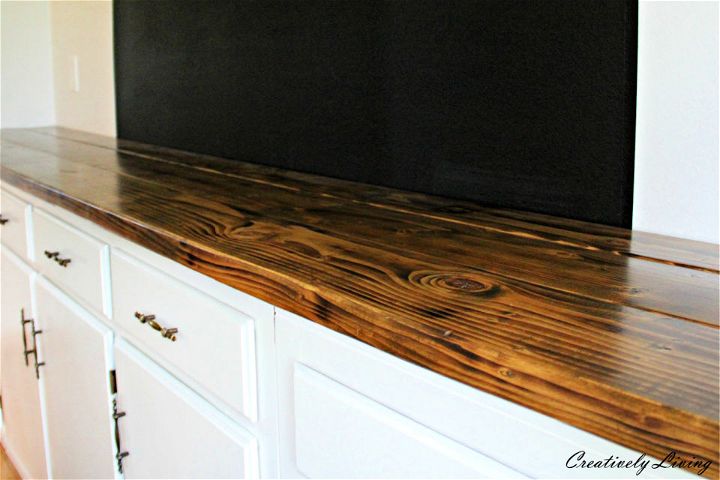 DIY Wood Countertop Under 50