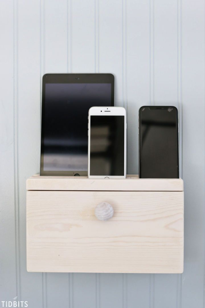 Wooden Device Charging Station