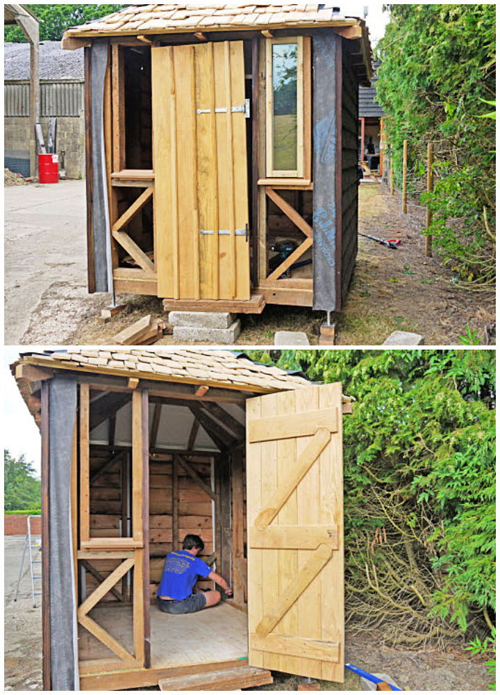 How to Hang a Shed Door