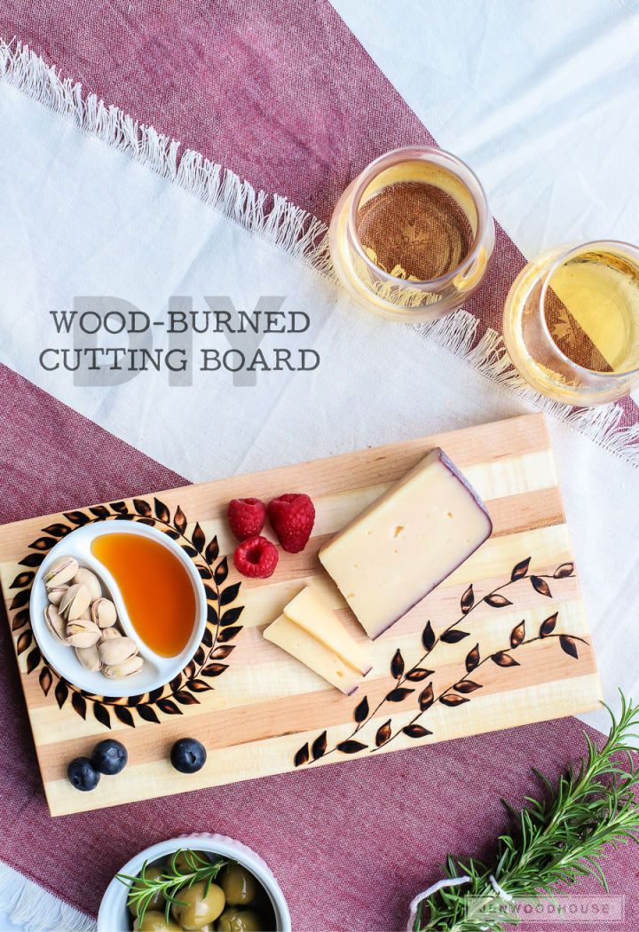 Wood burned Cutting Board
