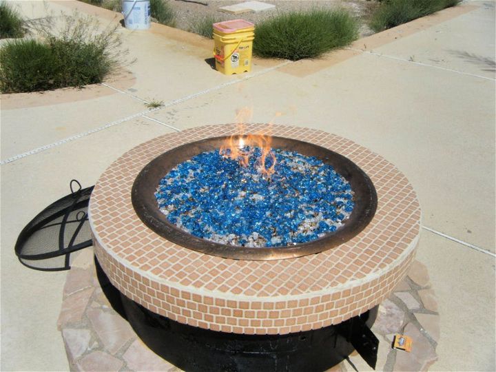 3 tiered Propane Fire Pit
