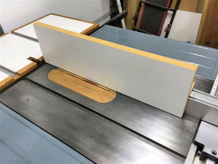 Auxiliary Fence for Table Saw