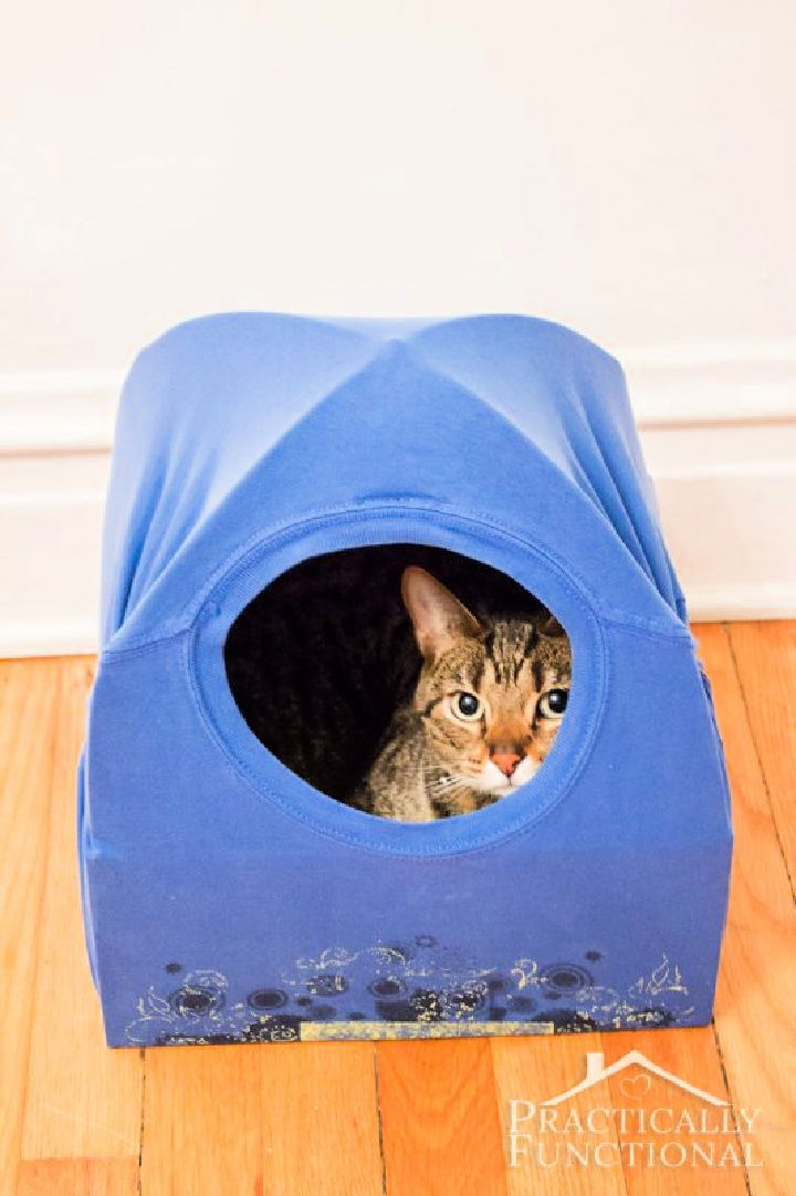 Cat Tent Bed Tutorial