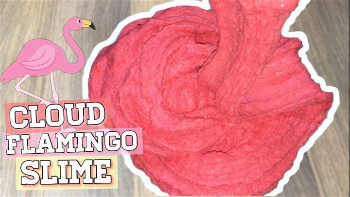 DIY Cloud Flamingo Slime