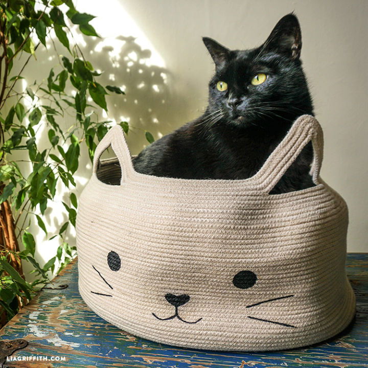 How to Make a Rope Bowl Cat Bed