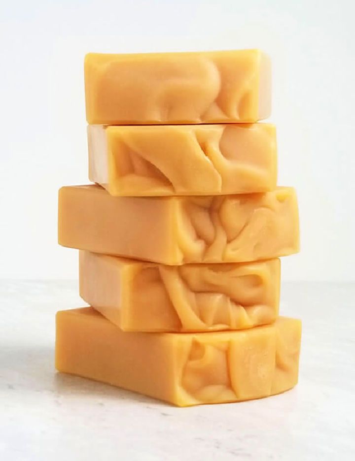 Carrot and Lemongrass Cold Process Soap