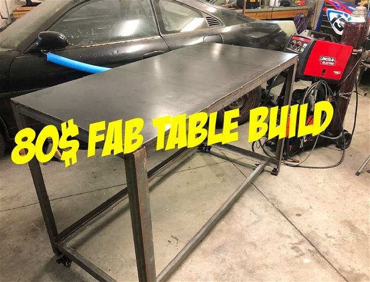 Homemade Welding Table