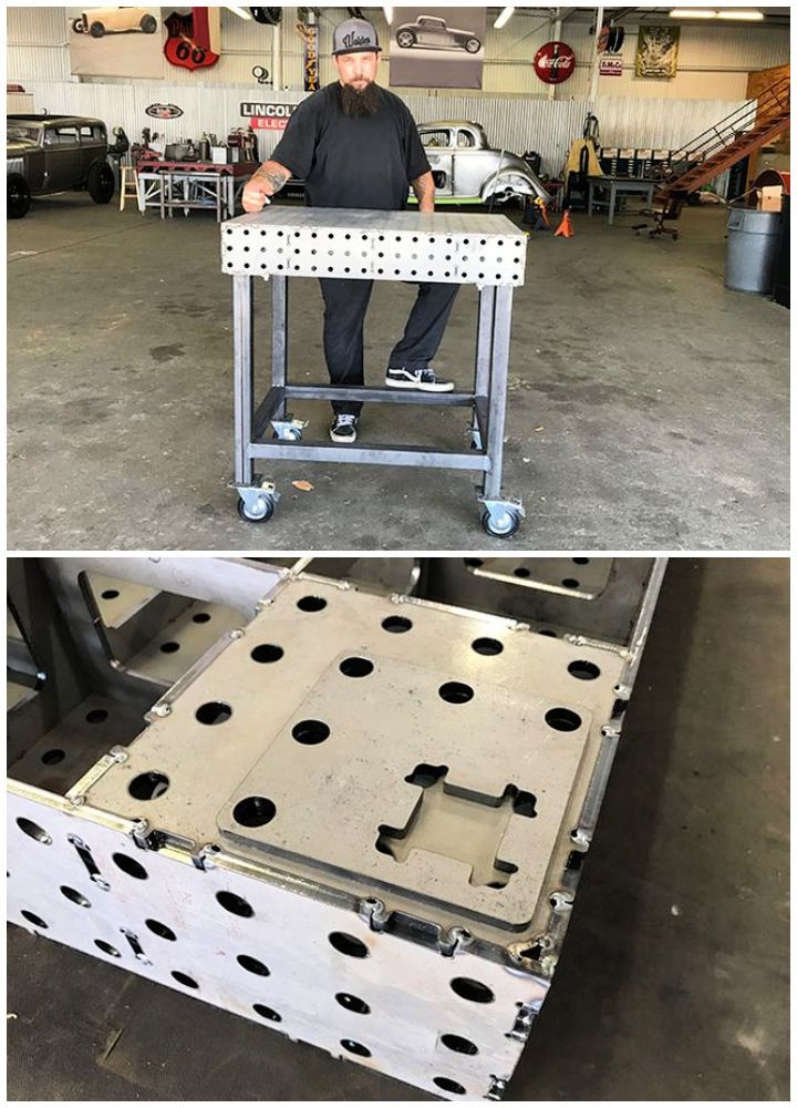 Tab and Slot Welding Table