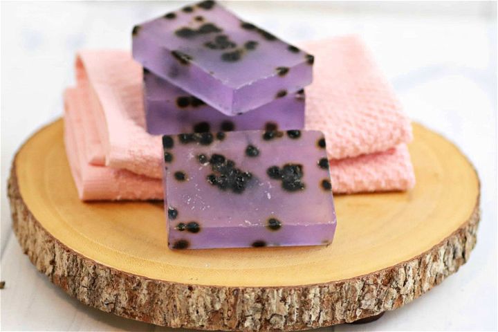 Vegan Soap Using Elderberries