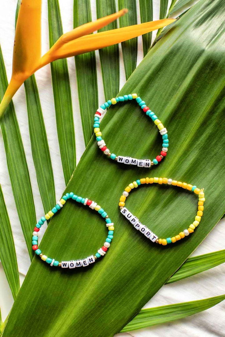 Beaded Grown Up Friendship Bracelets