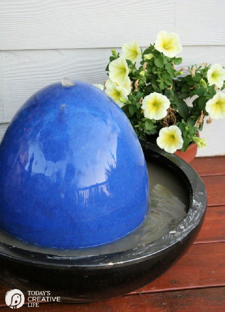 Inexpensive DIY Water Fountain