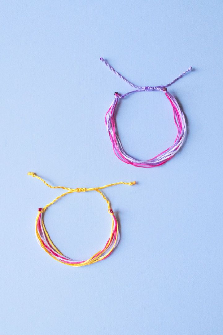 Awesome DIY String Friendship Bracelets