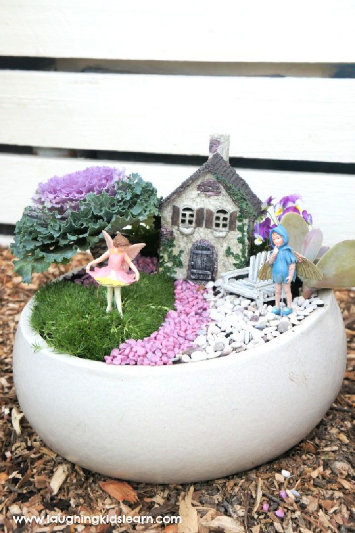 Homemade Fairy Garden