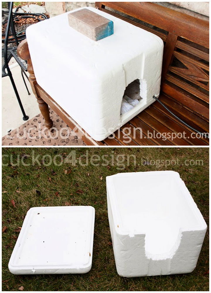 Igloo outdoor cat house sale