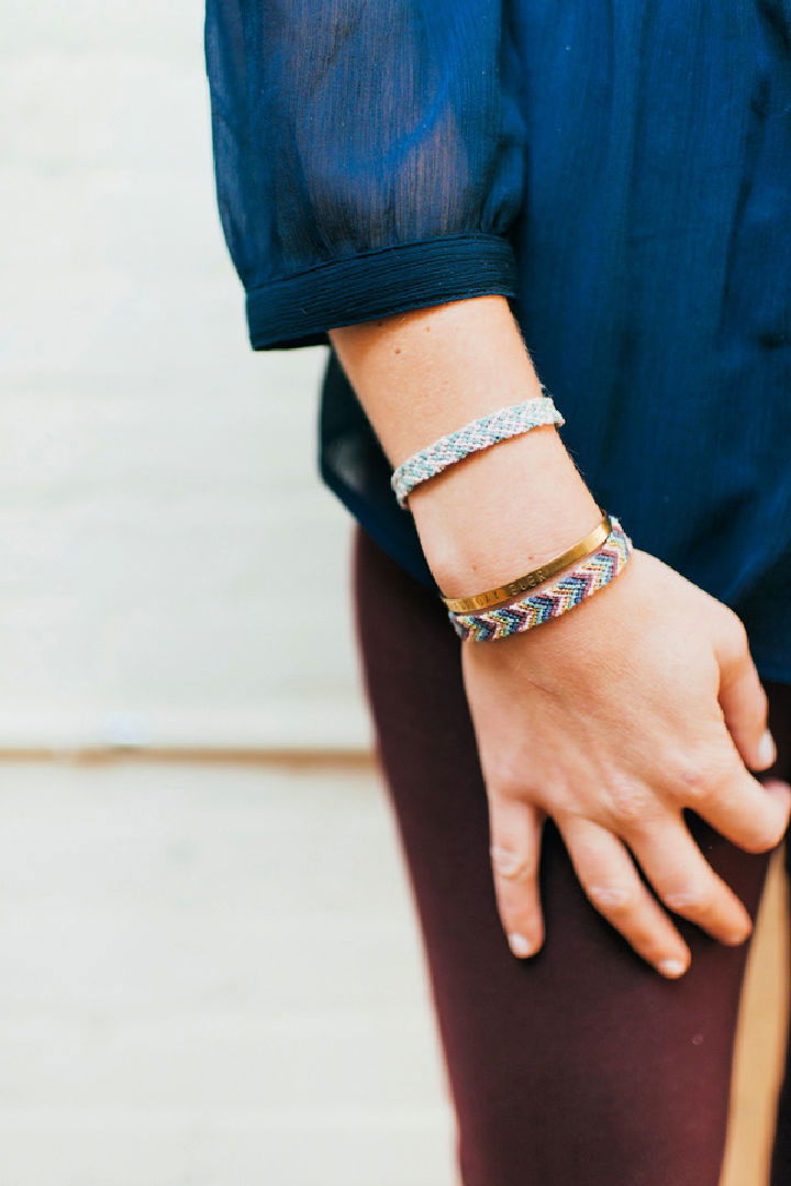 DIY Friendship Bracelet for Valentine’s Day