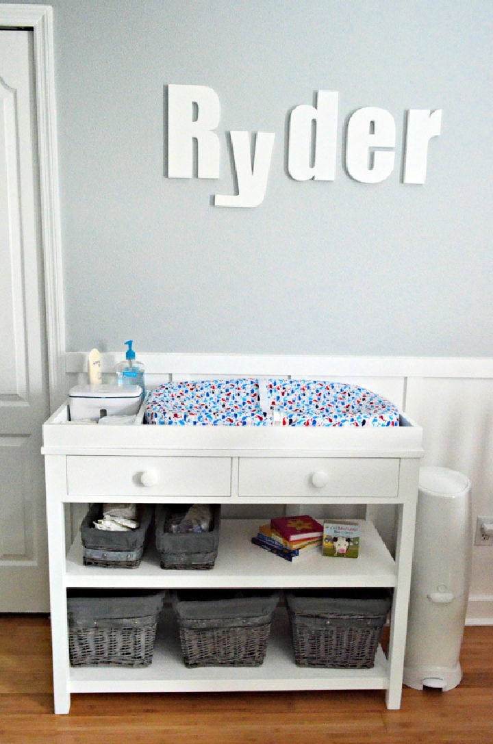 25 Free DIY Changing Table Plans Anyone Can Build Suite 101