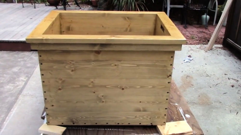 Japanese Soaking Tub from Recycled Lumber