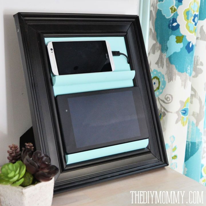 Make a Tablet Holder With a Picture Frame