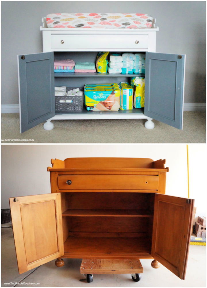 Vintage Wash Stand Changing Table